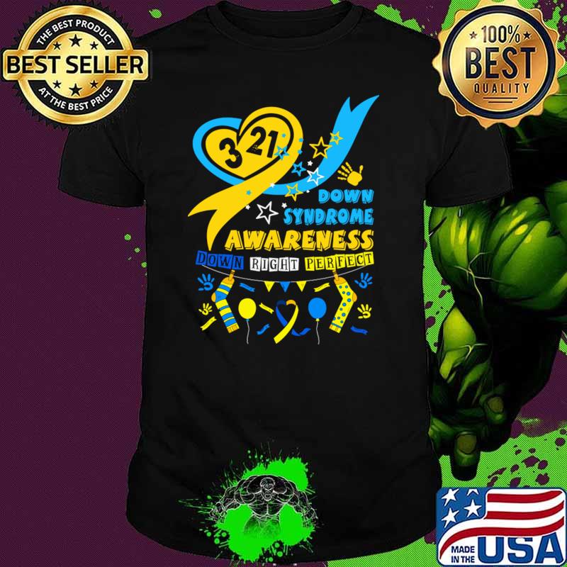 World Down Syndrome Day Awareness Socks 21 March Heart T-Shirt
