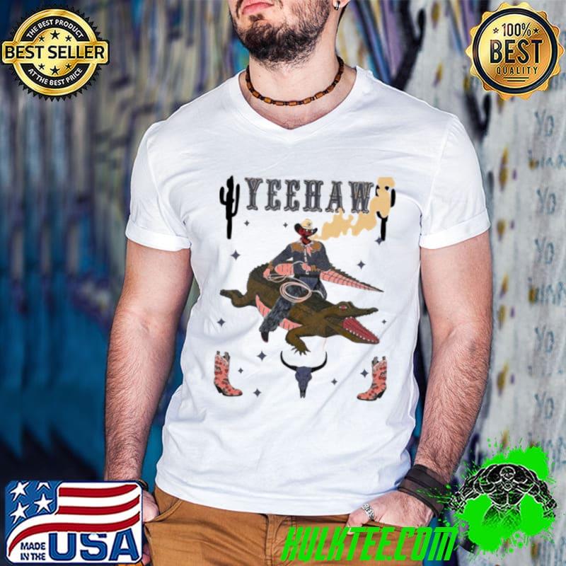 Yeehaw Cowboy Gator Shirt