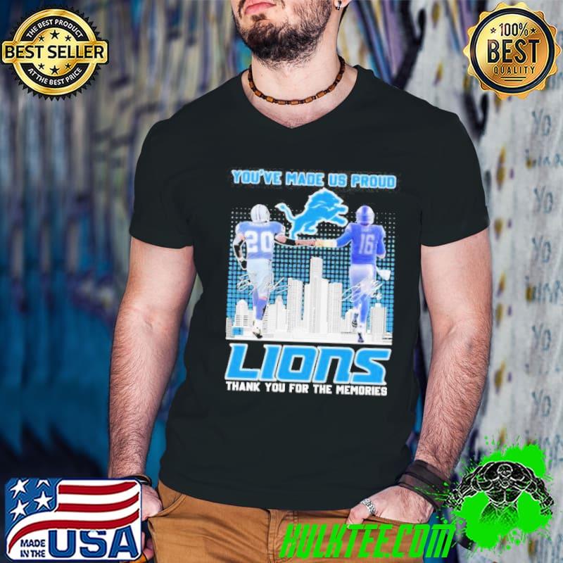 You’ve Made Us Proud Lions Thank You For The Memories 2024 Shirt