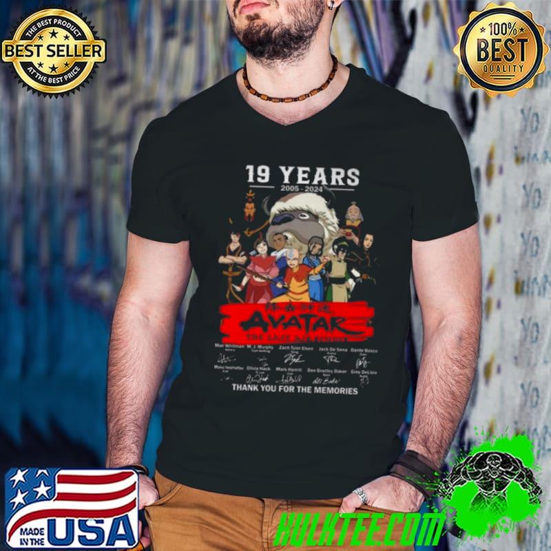 19 Years 2005 – 2024 Avatar The Last Airbender Thank You For The Memories Signatures s Guys V Neck 19 Years 2005 – 2024 Avatar The Last Airbender Thank You For The Memories Signatures s Guys V Neck