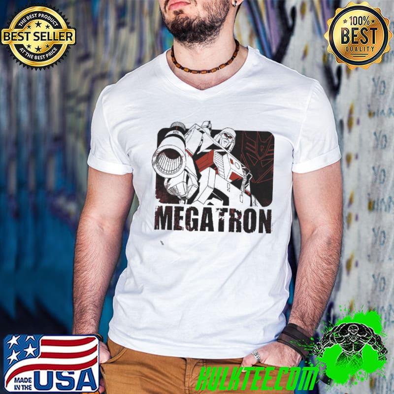1986 Transformers Movie Such Heroic Nonsense Megatron Shirt Guys V Neck 1986 Transformers Movie Such Heroic Nonsense Megatron Shirt Guys V Neck