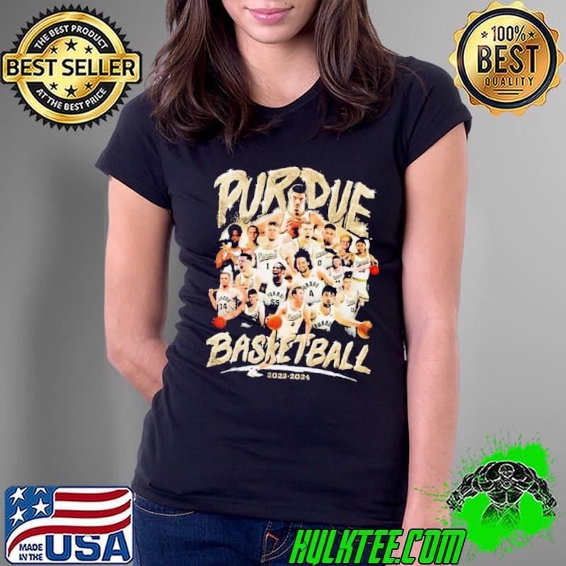 2023-2024 Purdue Men’s Basketball Team Shirt Ladies Tee 2023-2024 Purdue Men’s Basketball Team Shirt Ladies Tee