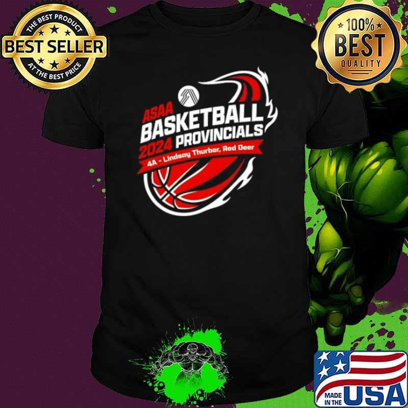 2024 ASAA Basketball Provincials 4A Lindsay Thurber Red Deer Shirt