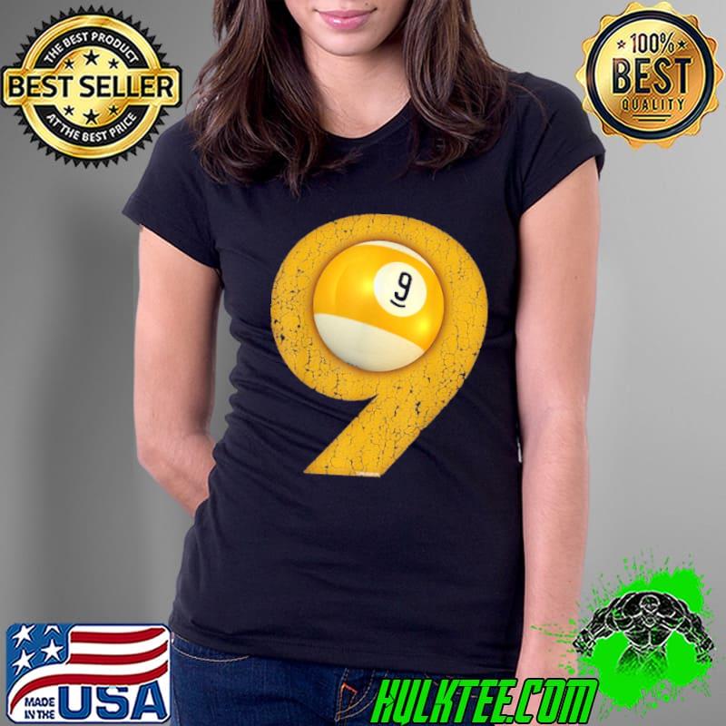 9 Ball Pool Ball Art Shirt