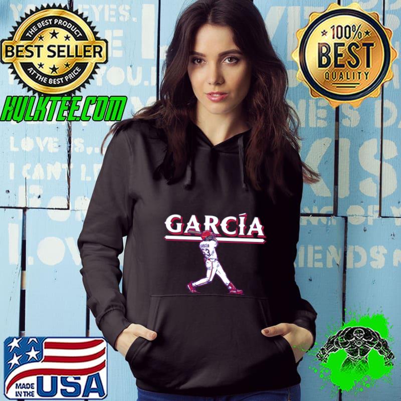 Adolis Garcia Slugger Swing Cuban professional baseball outfielder for the Texas Rangers T-Shirt