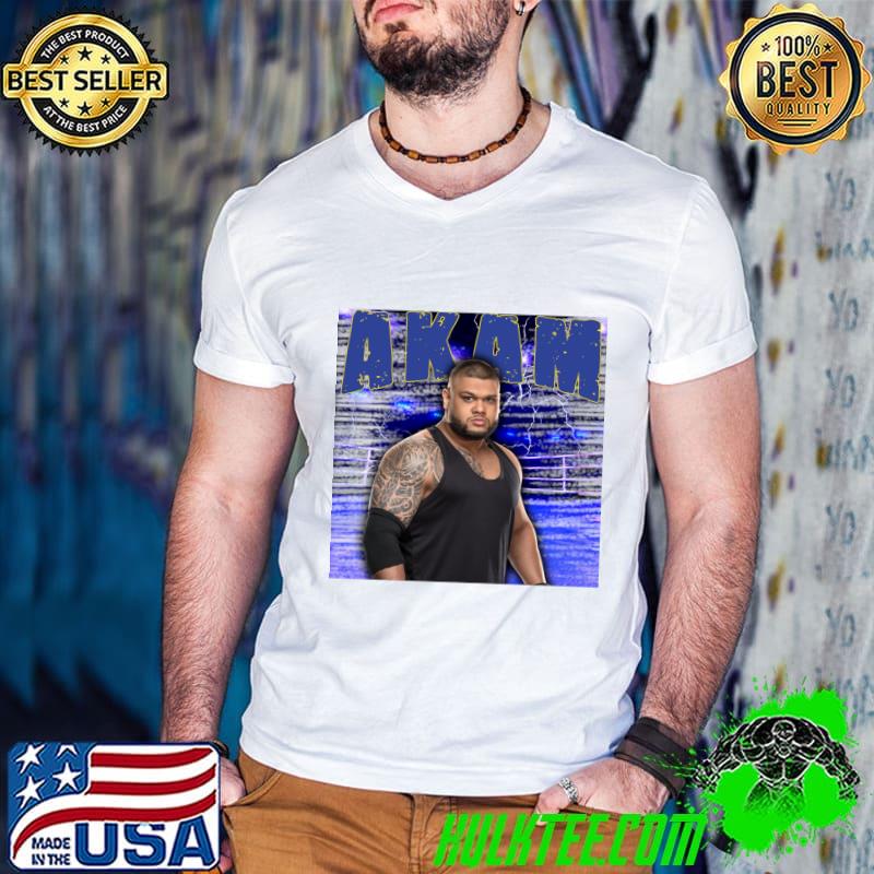 Akam Canadian professional wrestler and former amateur wrestler T-Shirt Guys V Neck Akam Canadian professional wrestler and former amateur wrestler T-Shirt Guys V Neck