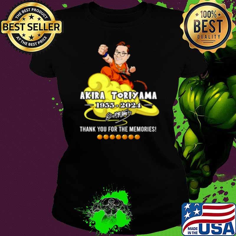 Akira Toriyama Dragon Ball RIP Shirt, 40 Year Anime Shirt