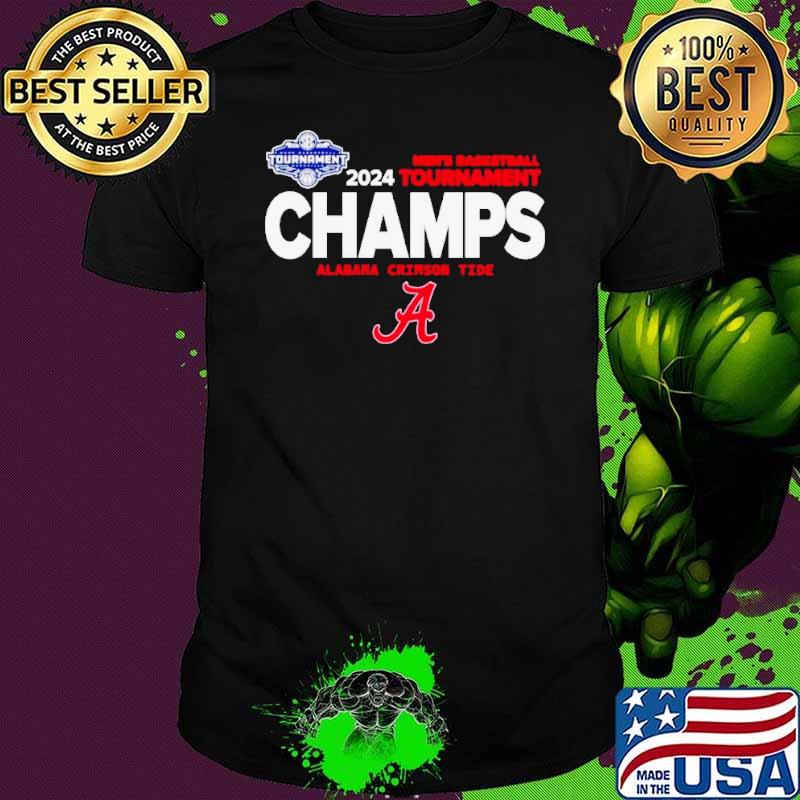 Alabama Crimson Tide 2024 men’s basketball tournament Champs shirt