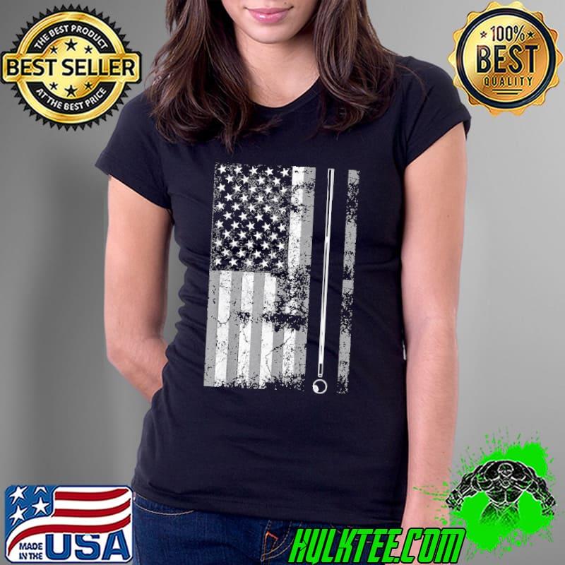 American Flag Billiard Stick Cute shirt American Flag Billiard Stick Cute shirt