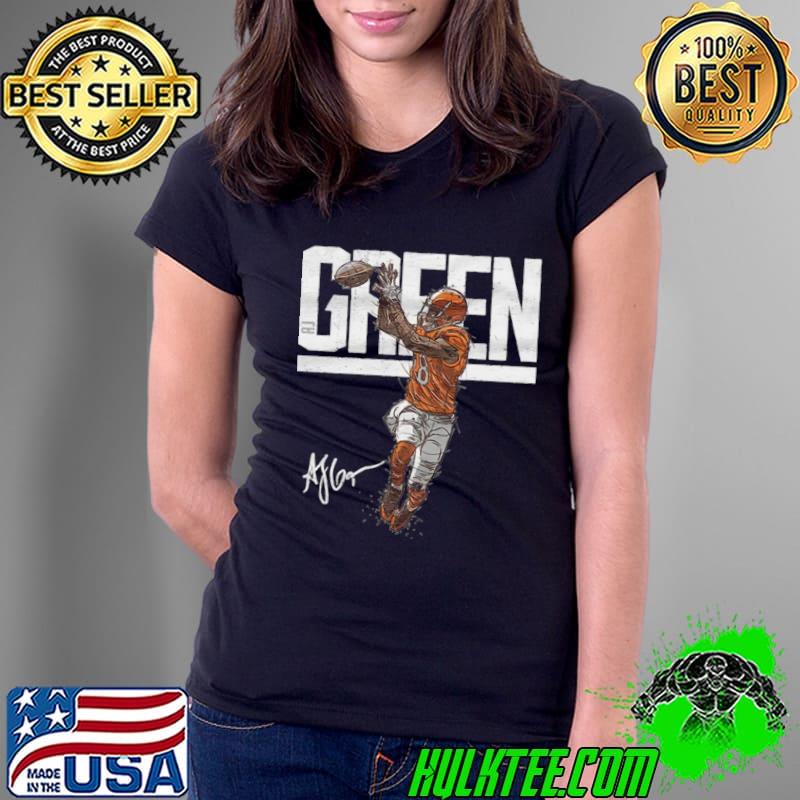 American former football wide receiver signature aj green T-Shirt Ladies Tee American former football wide receiver signature aj green T-Shirt Ladies Tee