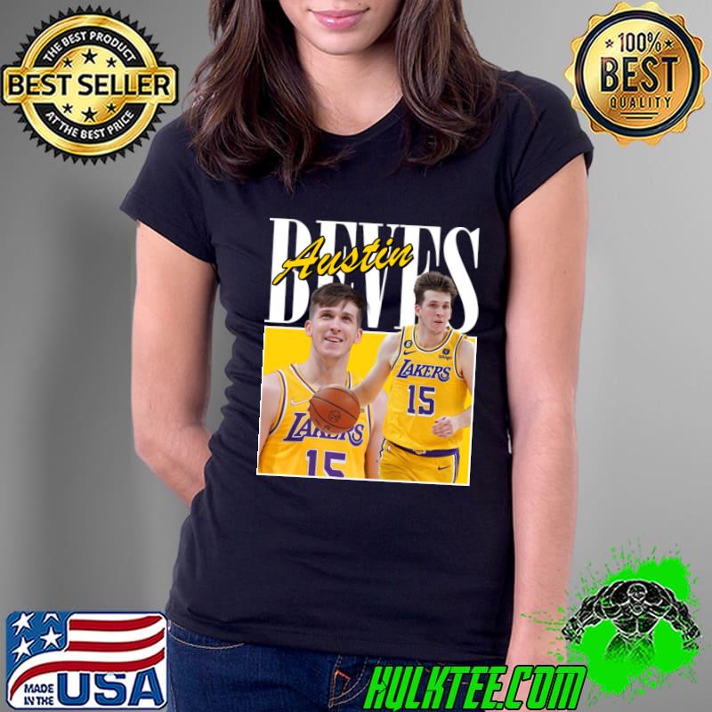 American professional basketball player for the Los Angeles Lakers Austin Reaves T-Shirt Ladies Tee American professional basketball player for the Los Angeles Lakers Austin Reaves T-Shirt Ladies Tee