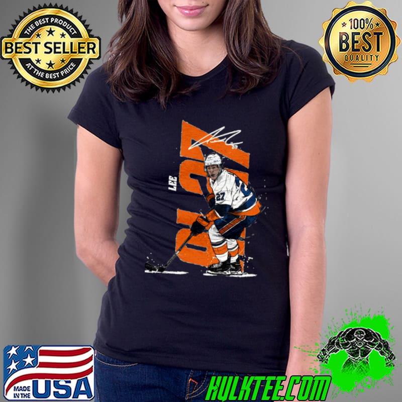 American professional ice hockey winger and captain of the New York Islanders anders lee T-Shirt Ladies Tee American professional ice hockey winger and captain of the New York Islanders anders lee T-Shirt Ladies Tee