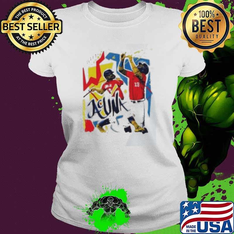 Atlanta Braves Ronald Acuna Jr Diamond Art Signature Shirts