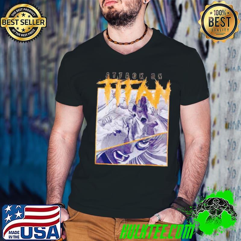 Attack On Titan Final Battle Metallic Print s Guys V Neck Attack On Titan Final Battle Metallic Print s Guys V Neck