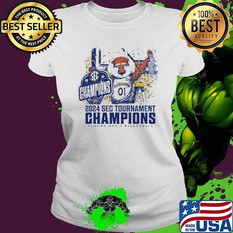 Auburn Men’s Basketball 2024 Sec Tournament Champions shirt