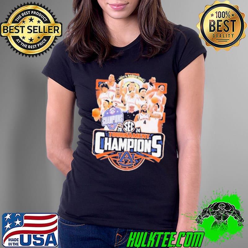 Auburn tigers men’s basketball team sec tournament champions 2024 Shirt