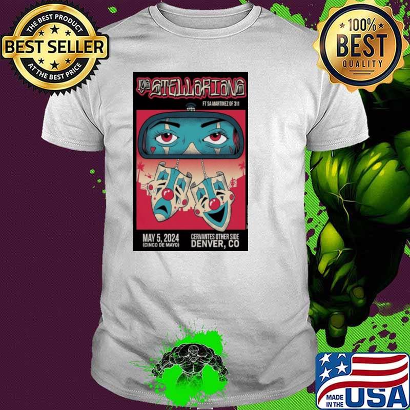 Awesome los Stellarians Tour 2024 Cervantes Other Side Poster Shirt