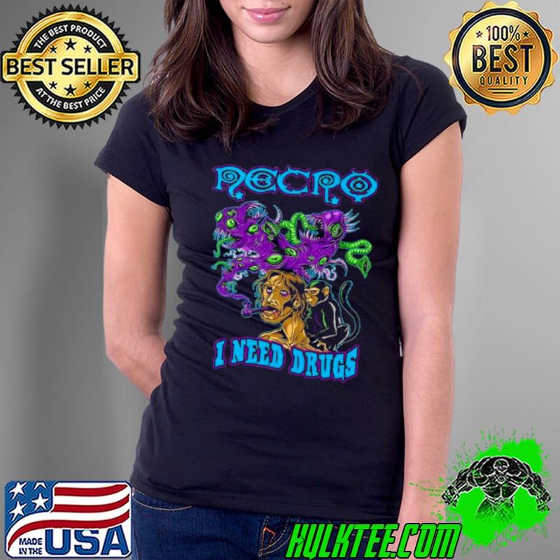 Awesome necro Howie Crack Pipe Shirt