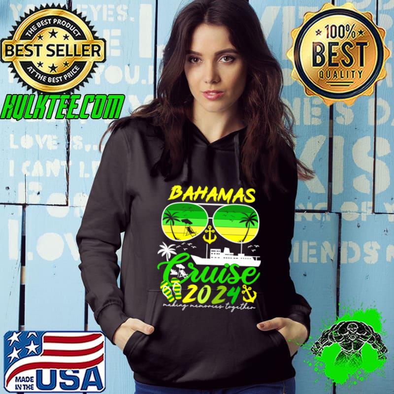 Bahamas Cruise 2024 Making Memories Together Sunglasses Retro T-Shirt Hoodie Bahamas Cruise 2024 Making Memories Together Sunglasses Retro T-Shirt Hoodie
