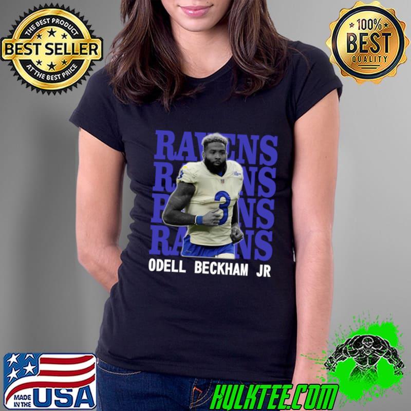 Baltimore Ravens Odell Beckham Jr 3 American football wide receiver T-Shirt