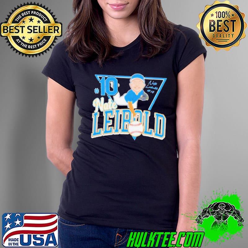 Best nate Leibold 10 Ucla Bruins Pitcher Signature shirt