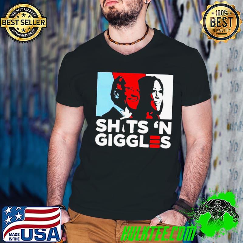 Biden Harris Sh.t N Giggles Shirt
