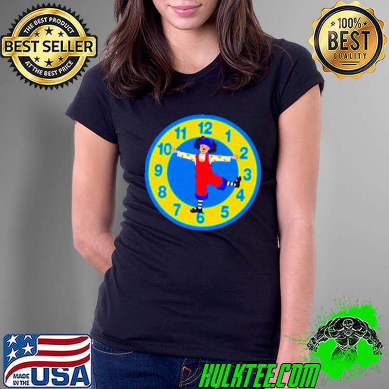 Big comfy couch clock shirt