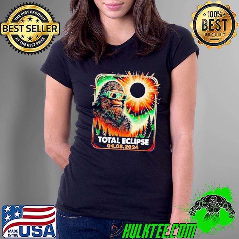 Bigfoot total eclipse 4 8 2024 shirt