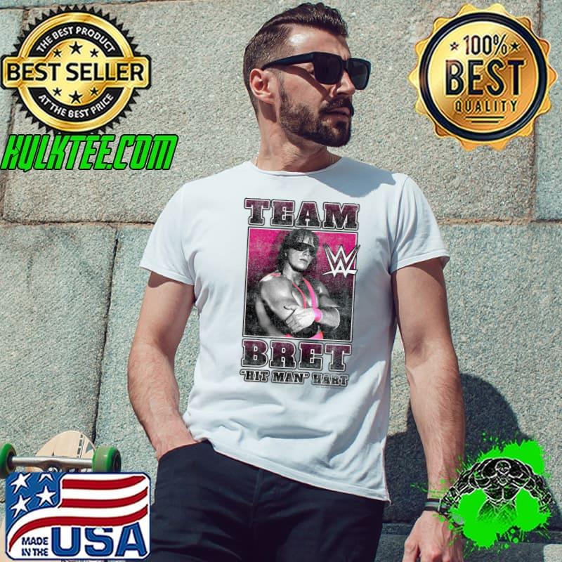 Bret Hart Team Hit Man Hart Canadian-American retired professional wrestler T-Shirt
