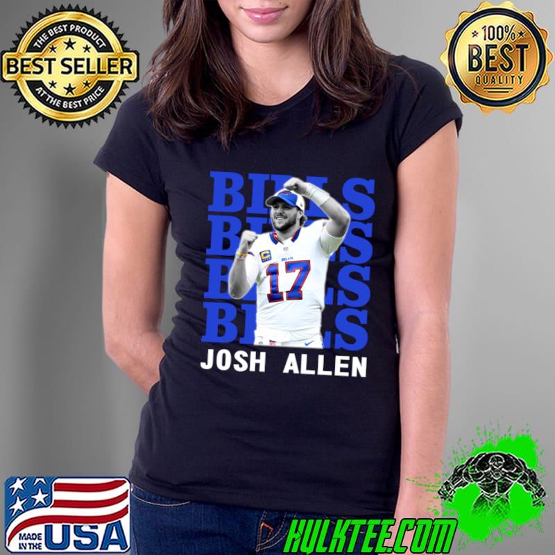 Buffalo Bills Josh Allen 17 American football quarterback T-Shirt