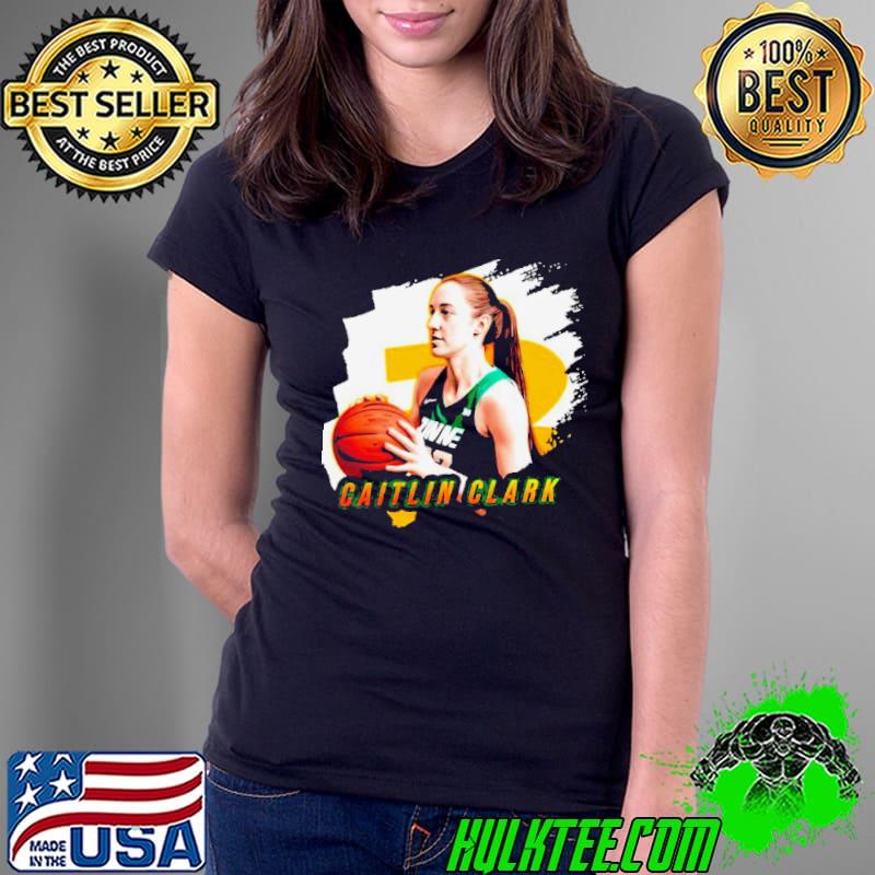 Caitlin Clark GOAT Iowa Hawkeyes NCAA Basketball player s Ladies Tee Caitlin Clark GOAT Iowa Hawkeyes NCAA Basketball player s Ladies Tee