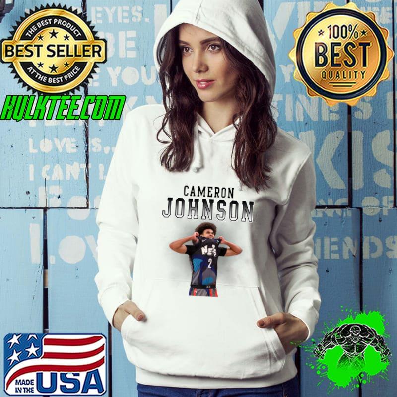 Cameron Johnson American professional basketball player for the Brooklyn Nets T-Shirt Hoodie Cameron Johnson American professional basketball player for the Brooklyn Nets T-Shirt Hoodie