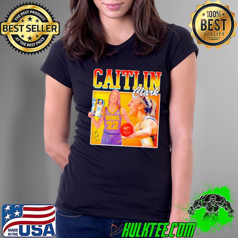 Cartlin Clark Iowa Hawkeyes NCAA Basketball Player s Ladies Tee Cartlin Clark Iowa Hawkeyes NCAA Basketball Player s Ladies Tee