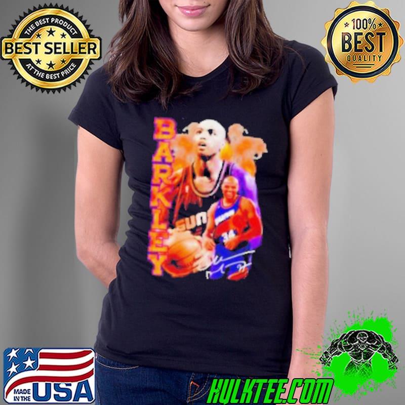 Charles Barkley basketball player signature shirt