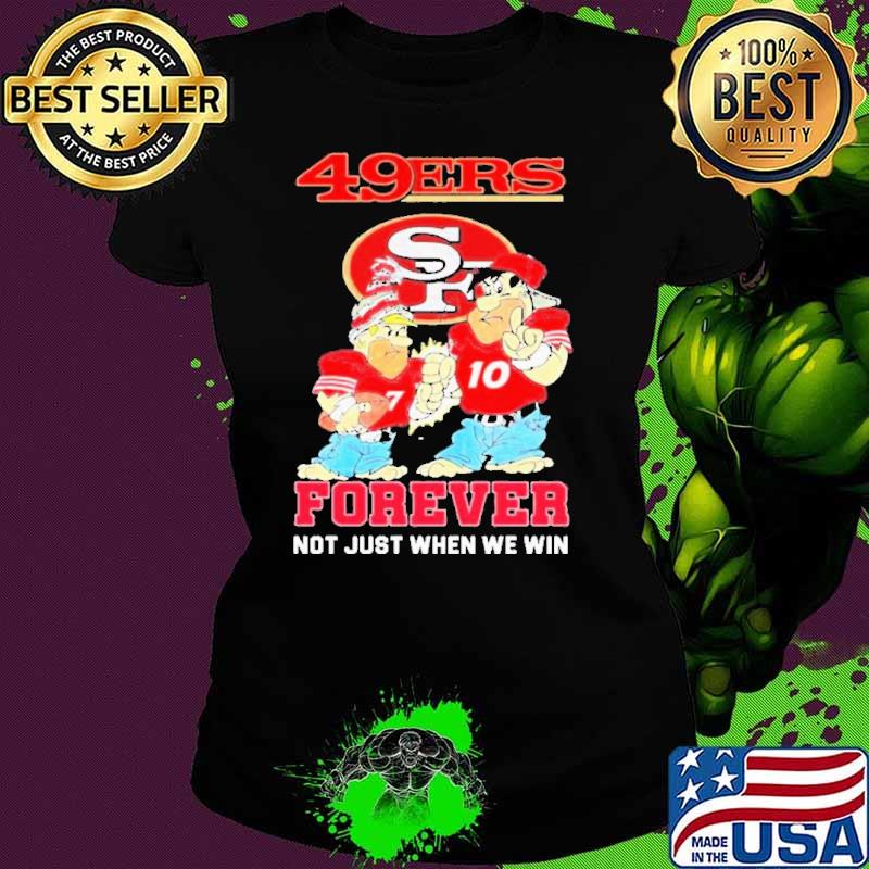 Charvarius ward and jimmy garoppolo cartoon sf 49ers forever not just when we win Shirt