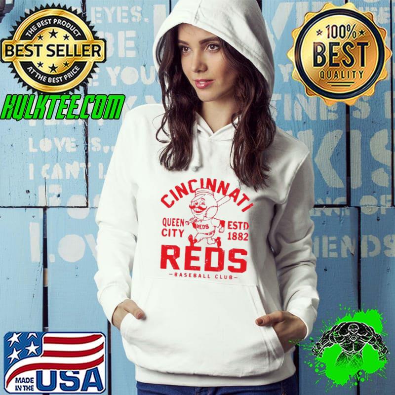 Cincinnati Reds Queen City baseball retro shirt