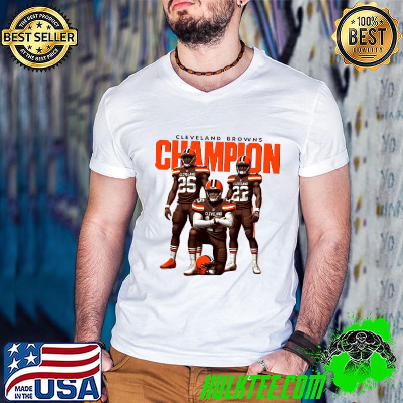 Cleveland Browns professional American football team based Champion T-Shirt Guys V Neck Cleveland Browns professional American football team based Champion T-Shirt Guys V Neck