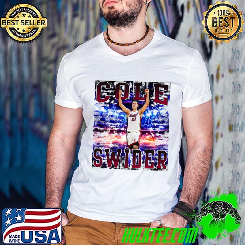 Cole Swider American professional basketball player for the Miami Heat T-Shirt Guys V Neck Cole Swider American professional basketball player for the Miami Heat T-Shirt Guys V Neck
