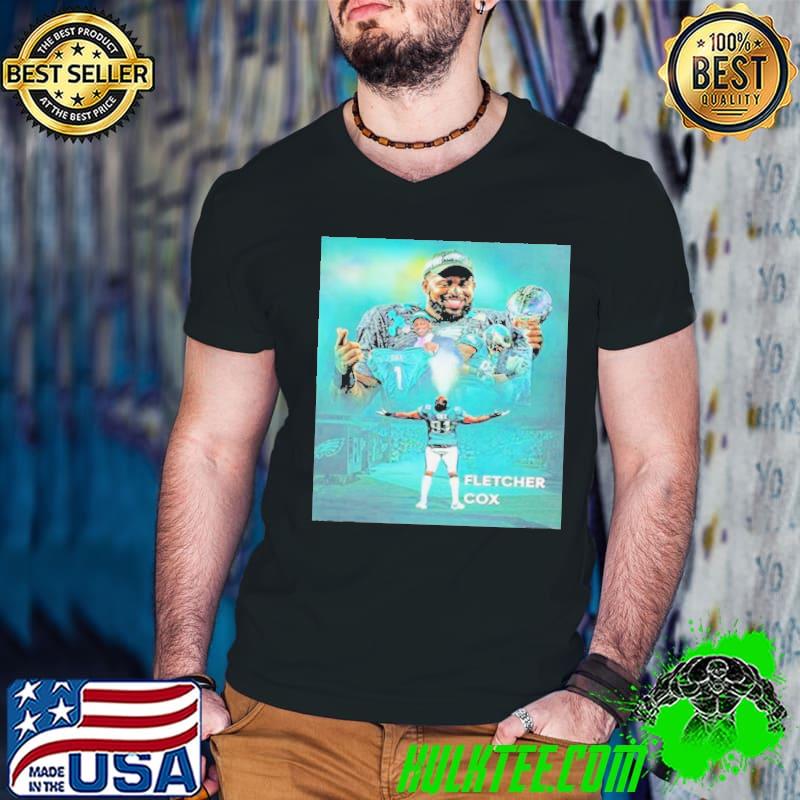 Congratulations To Fletcher Cox With Amazing NFL Career Shirt Guys V Neck Congratulations To Fletcher Cox With Amazing NFL Career Shirt Guys V Neck