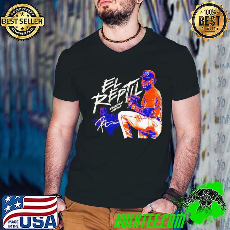 Cristian Javier El Reptil Houston Astros s Guys V Neck Cristian Javier El Reptil Houston Astros s Guys V Neck
