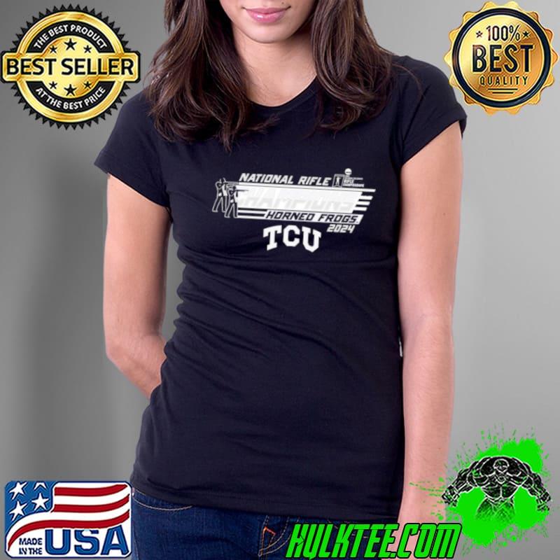 CU Horned Frogs 2024 NCAA Rifle National Champions s Ladies Tee CU Horned Frogs 2024 NCAA Rifle National Champions s Ladies Tee