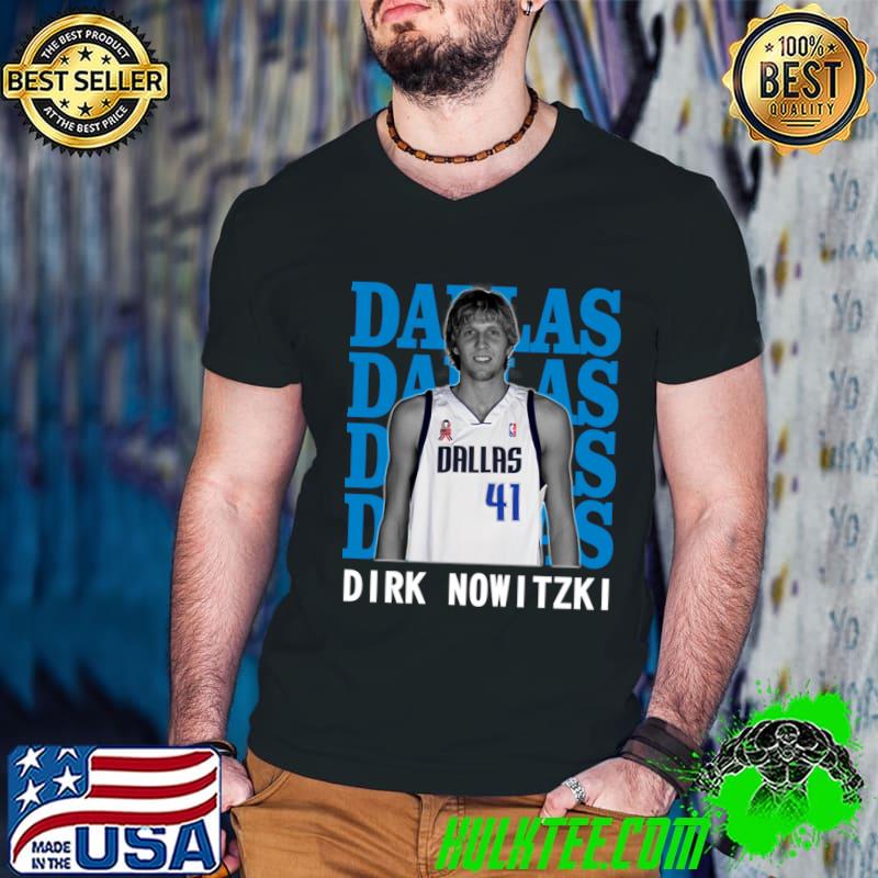 Dallas Mavericks American professional basketball Dirk Nowitzki 41 T-Shirt Guys V Neck Dallas Mavericks American professional basketball Dirk Nowitzki 41 T-Shirt Guys V Neck
