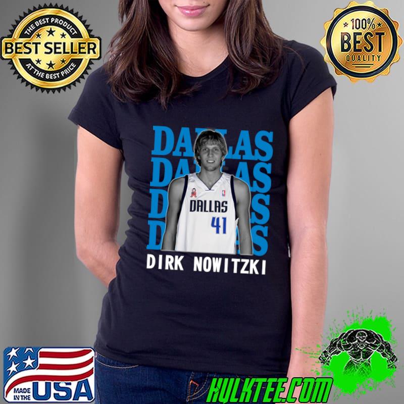 Dallas Mavericks American professional basketball Dirk Nowitzki 41 T-Shirt
