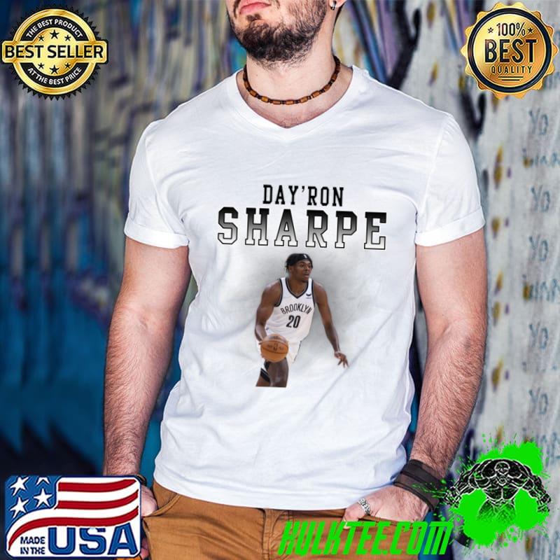 Day'Ron Sharpe American professional basketball player for the Brooklyn Nets T-Shirt Guys V Neck Day'Ron Sharpe American professional basketball player for the Brooklyn Nets T-Shirt Guys V Neck