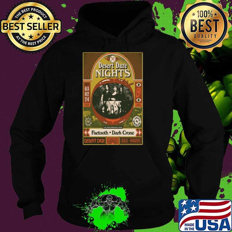 Desert Daze Nights March 2 2024 Los Angeles Ca s Hoodie Desert Daze Nights March 2 2024 Los Angeles Ca s Hoodie