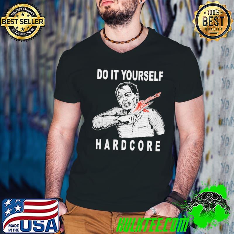 Do It Yourself Hardcore Shirt Guys V Neck Do It Yourself Hardcore Shirt Guys V Neck