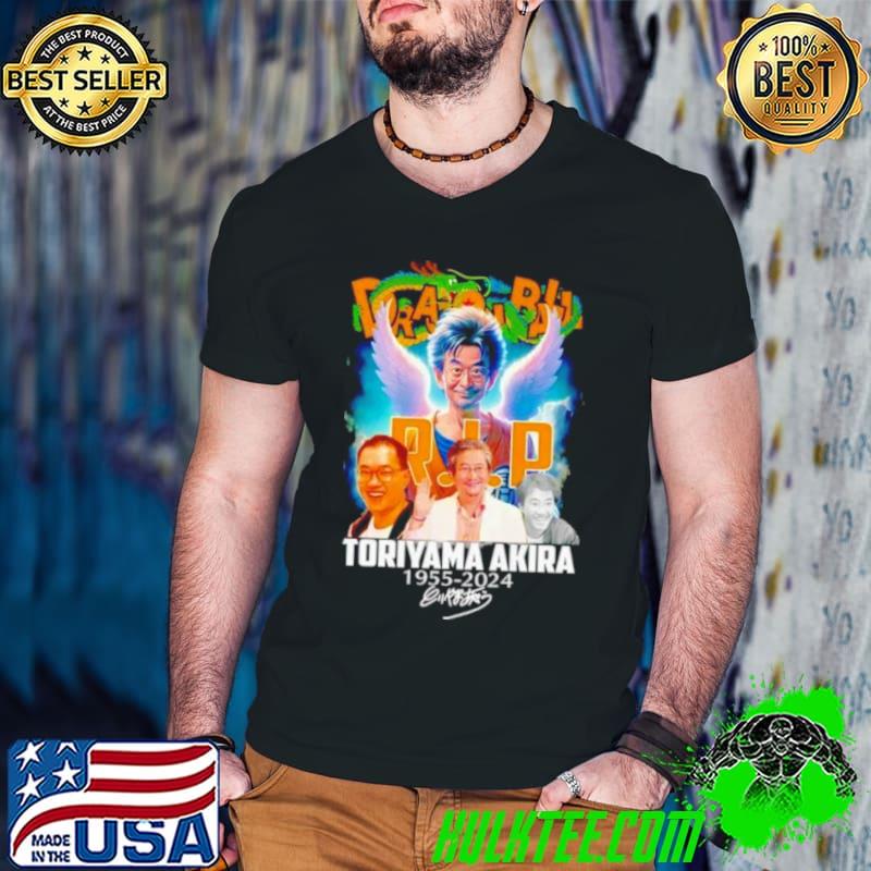 Dragon Ball R.I.P Toriyama Akira 1955 2024 signature shirt