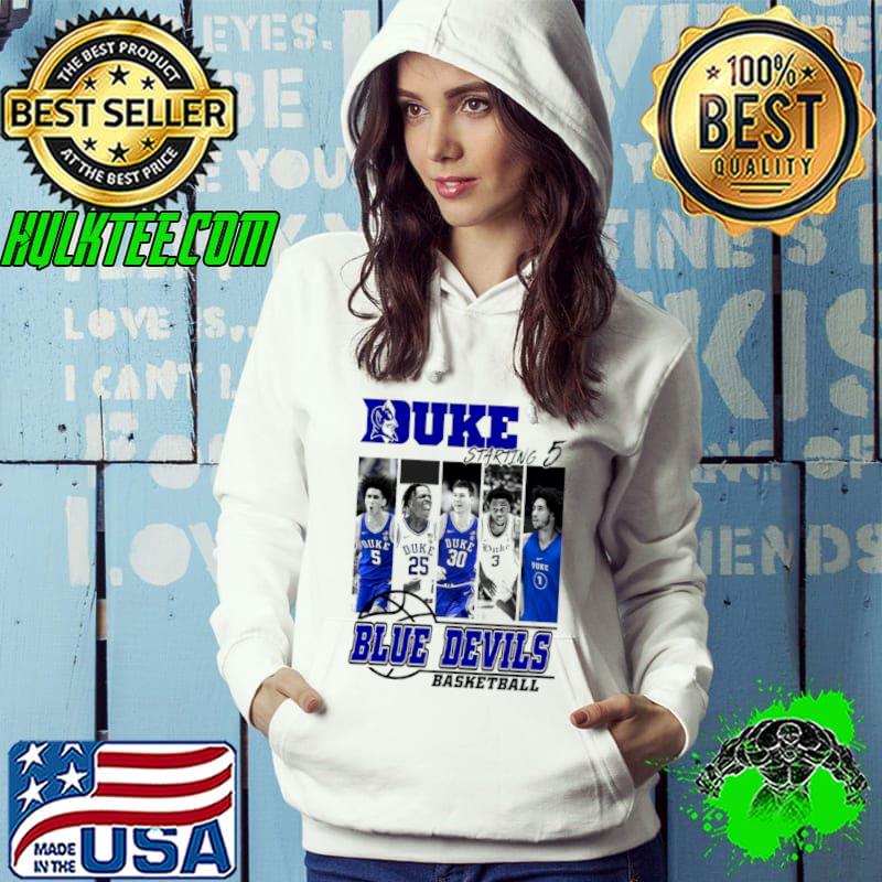 Duke Blue Devils Basketball Starting 5 shirt