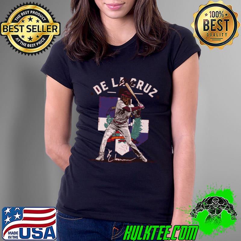 Elly De La Cruz Cincinnati Country Flag T-Shirt