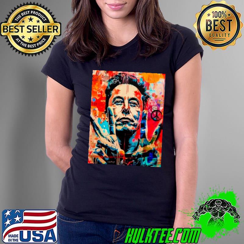 Elon Musk Nobel Peace Prize Garment Dyed shirt